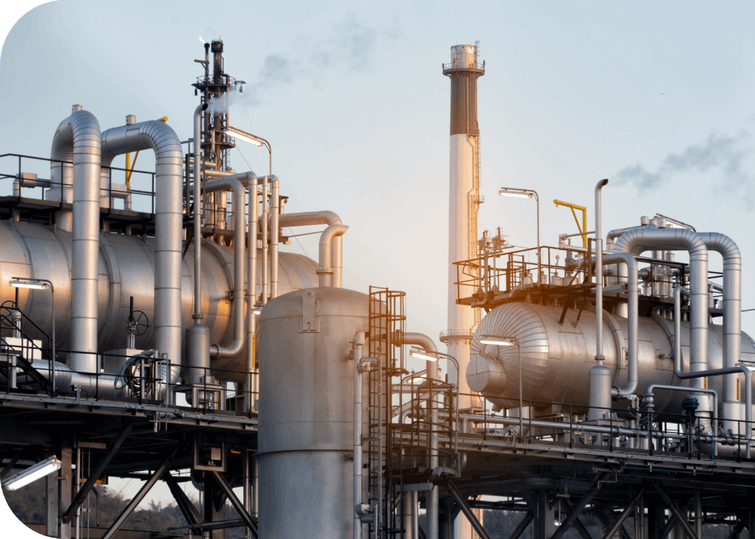 oil refinery plant chemistry industrial morning industrial concept 1 1
