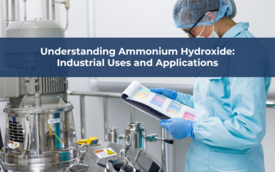 Understanding Ammonium Hydroxide: Industrial Uses and Applications