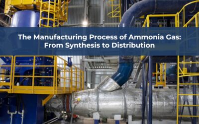 The Manufacturing Process of Ammonia Gas: From Synthesis to Distribution