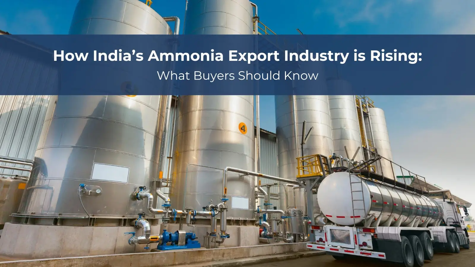 India’s Ammonia Export Industry