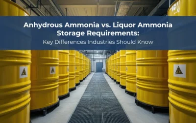 Anhydrous Ammonia vs. Liquor Ammonia Storage Requirements: Key Differences Industries Should Know