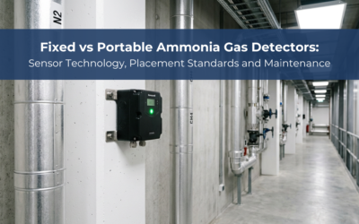 Fixed vs Portable Ammonia Gas Detectors: Sensor Technology, Placement Standards and Maintenance